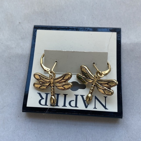 Napier Dragonfly Earrings - Picture 3 of 4